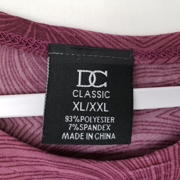 DC Classic Womens XXL Purple w/ Gold Sparkle Vegas - Picture 4 of 6